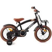 AMIGO Spiel + Freizeit GmbH Jongensfiets 2Cool 14 Inch 24 cm Jongens Terugtraprem Zwart