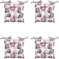 Madison - Zitkussen - Universeel - 4st - 46 x 46cm - Donna Pink - Roze