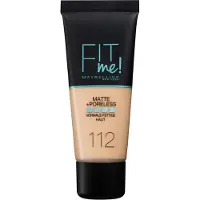 Maybelline Make-up teint Foundation Fit Me! Matte + Poreless Foundation No. 112 Soft Beige 30 ml