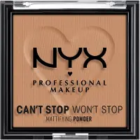 Nyx Facial make-up Powder Can't Stop Won't Stop Mattifying Powder 07 Caramel