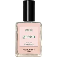 Manucurist Paris Green Pink Sand - Beige Nagellak Sneldrogend met Oranje Ondertonen - Natuurlijke 9-Free Nagellak