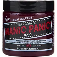 Manic Panic Semi-Permanent Hair Color Cream Fuschia Shock