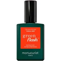 Manucurist Paris Green Flash Gel Polish Coral Reef