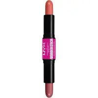 Nyx Facial make-up Blush Dual-Ended Cream Blush Stick 002 Honey Orange