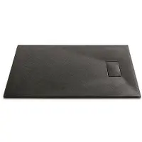 Badstuber SMC douchebak 80x80cm zwart