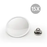 Bosign AirMirror make-up spiegel x15 afneembaar met zuignap Ø16,5 cm