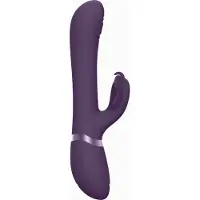 VIVE Etsu Luxe Vibrator met verwisselbare clitoris sleeves - Paars