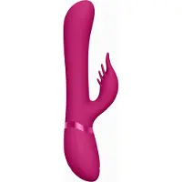 VIVE Chou - Luxe Vibrator met verwisselbare clitoris sleeves - Roze