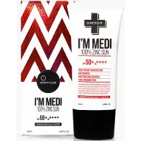 Suntique I'm Medi 100% Zink Zonnecrème Gezicht SPF50+ 50 ML
