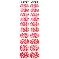 Love'n Layer Dark Days '23 Sweet Swirl Lady Red