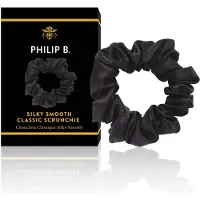 Philip B Haarverzorging Styling Classic Black Scrunchie 1 Stk.