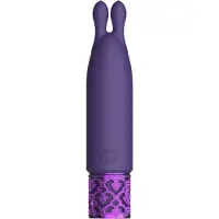 Royal Gems - Oplaadbare siliconen Bullet- Paars