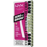 Nyx PROFESSIONAL MAKEUP Zero to Brow Stencil Skinny Brows