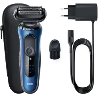 Braun Series 6 61-B1000s Scheerapparaat - Wet & Dry - Blauw
