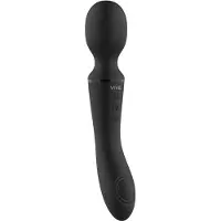 VIVE - Enora Wand & Vibrator - Zwart