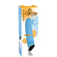 You2Toys – ‘Smile Happy’ Licht Gebogen Vibrator met Penis Vorm voor Erotische Momenten - Blauw