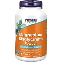 Now Magnesium Bisglycinate Powder 227 g