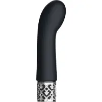 Royal Gems - Bijou Oplaadbare G-spot Vibrator - Zwart