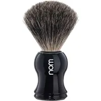 NOM GUSTAV Shaving Brush Pure Badger Black