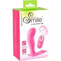 You2Toys SMILE G-Spot Panty - oplaadbare, draadloze opzetvibrator (roze)