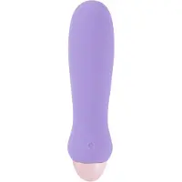 Cuties You2Toys - Mini Purple - oplaadbare siliconen staafvibrator (paars)