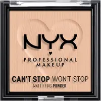 Nyx Facial make-up Powder Can't Stop Won't Stop Mattifying Powder 03 Light/Medium