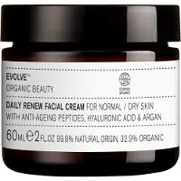 Evolve Organic Beauty Evolve Daily Renew Dagelijkse Vernieuwende Gezichtscrème 60ml