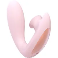 Irresistible Vibrator Met Zuig Functie Desirable - Roze