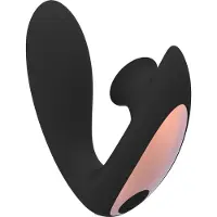 Irresistible Vibrator Met Zuig Functie Desirable - Zwart