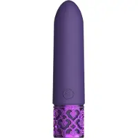 Royal Gems - Imperial oplaadbare siliconen vibrator - Paars