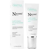 Nacomi Next Level Dermo - Lichte crème voor de huid met acne - 50 ml