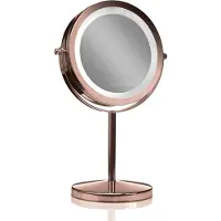 Gillian Jones Stand LED Light Mirror x10 - Copper 10384