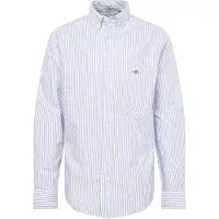 Gant Overhemd lichtblauw / rood / wit