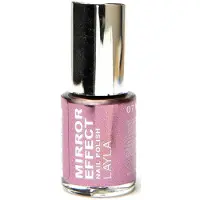 Layla Mirror Effect Metal Plum 07