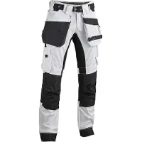 4work Schilderswerkbroek Jerez stretch 54 / Wit