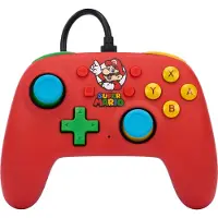 PowerA Nano Manette Filaire Amelioree pour Nintendo Switch - Mario Medley
