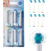 Universeel Universele opzetborstels voor de Oral-B - 8 stuks
