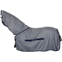Bucas Vliegendeken Buzz Off Full Neck Blauw
