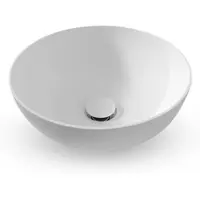 EH Design Waskom cossato m rond thin edge solid surface 320x320x140 mm mat wit