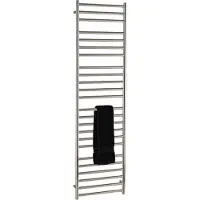 EH Design Radiator Athena 50x160 cm Geborsteld RVS