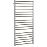 EH Design radiator athena met digitale thermosstaat 60x140 cm geborsteld rvs