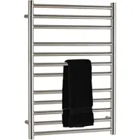 EH Design Radiator Athena Met Digitale Thermosstaat 60x80 cm Geborsteld RVS