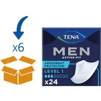 Tena Men (Active Fit) Level 1 - 6 pakken - 144 stuks