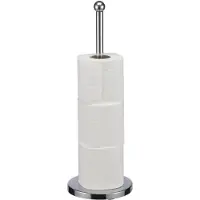 Merkloos 1x RVS wc/toiletrol houders 42 cm - Toiletrolhouders