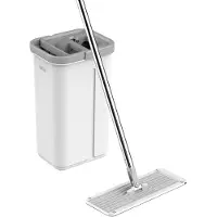 Teesa TSA0045 - Dweilset met 2-in-1 spoel- en wringemmer, 5,7 liter