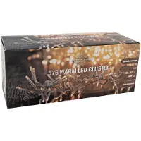 Svenska Living Kerstverlichting - 576 leds - warm wit - 350 cm - Kerstverlichting kerstboom