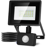 Aigostar 20W LED-schijnwerper voor buiten, met bewegingssensor, 1650 lumen, 6500K (koud wit) – Koel wit 6500K