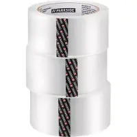 Parkside Verpakkingstape - 3 stuks 66m - Hoge Kleefkracht Tape - Transparant Plakband Dozen