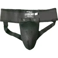 Legend Sports Kruisbeschermer/Tok heren - Kids/Volwassenen Zwart Mesh