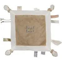Label Knuffeldoekje Nougat